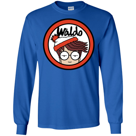 T-Shirts Royal / S Waldario Men's Long Sleeve T-Shirt