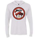 Waldario Triblend Long Sleeve Hoodie Tee