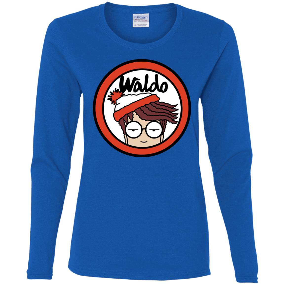 T-Shirts Royal / S Waldario Women's Long Sleeve T-Shirt