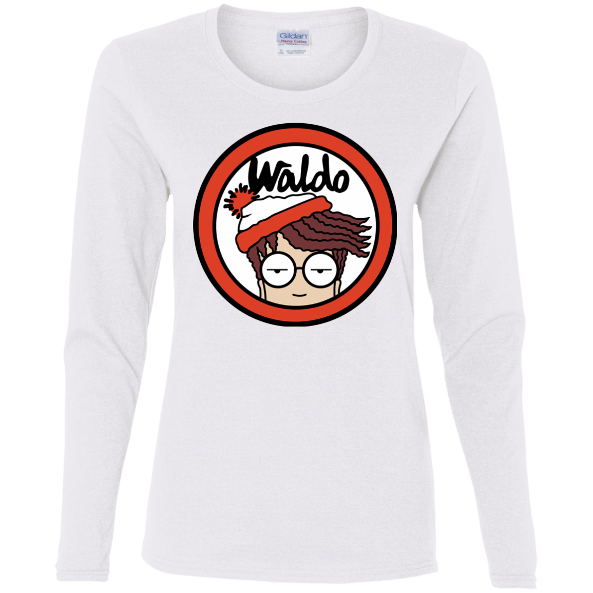 T-Shirts White / S Waldario Women's Long Sleeve T-Shirt