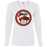 T-Shirts White / S Waldario Women's Long Sleeve T-Shirt