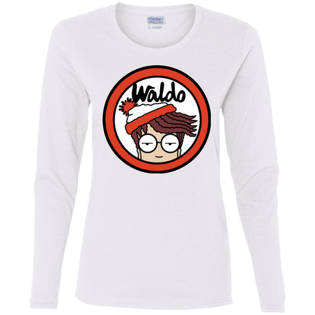 T-Shirts White / S Waldario Women's Long Sleeve T-Shirt