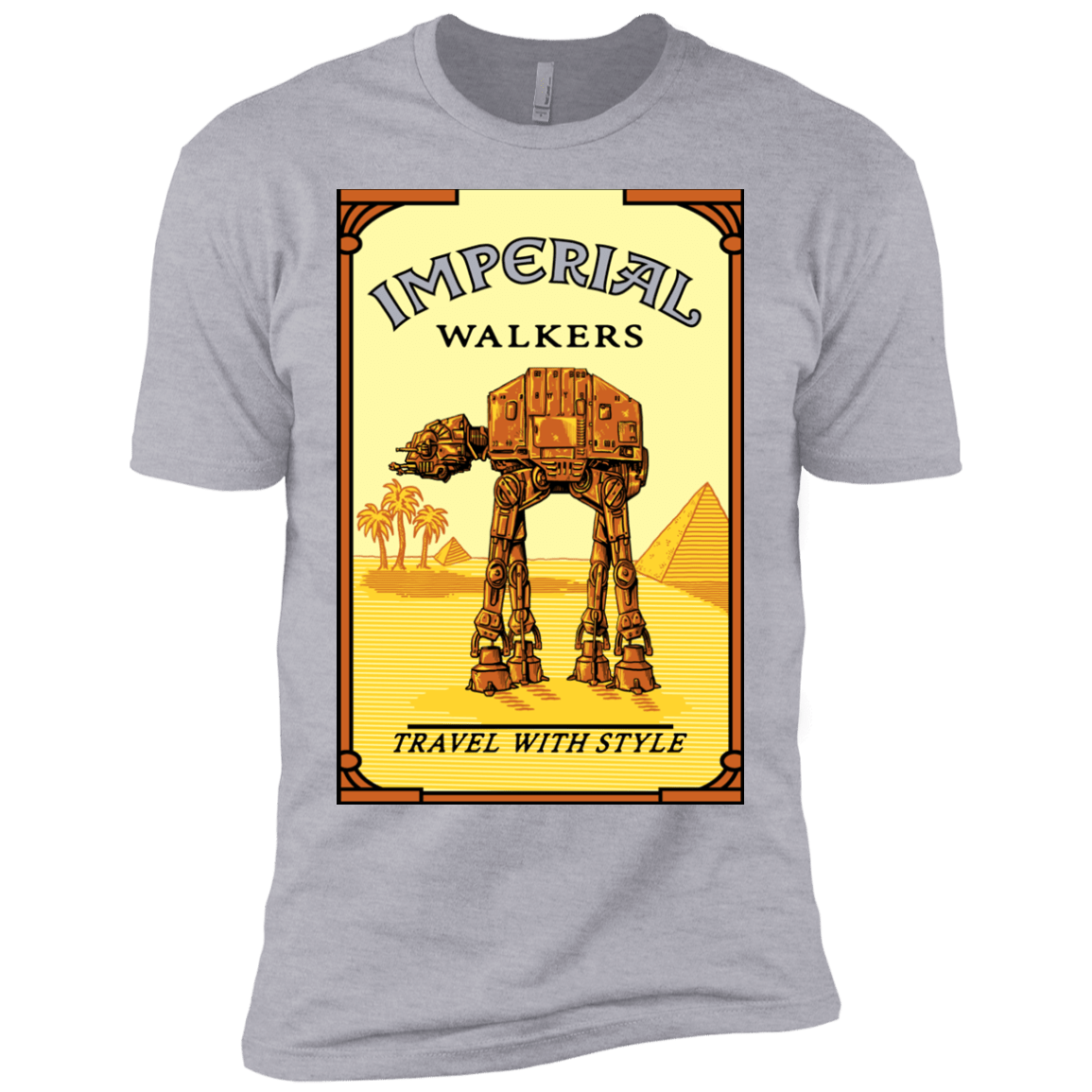 T-Shirts Heather Grey / YXS Walk Like An Egyptian Boys Premium T-Shirt