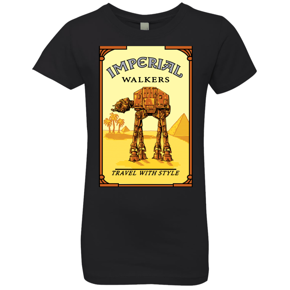 T-Shirts Black / YXS Walk Like An Egyptian Girls Premium T-Shirt