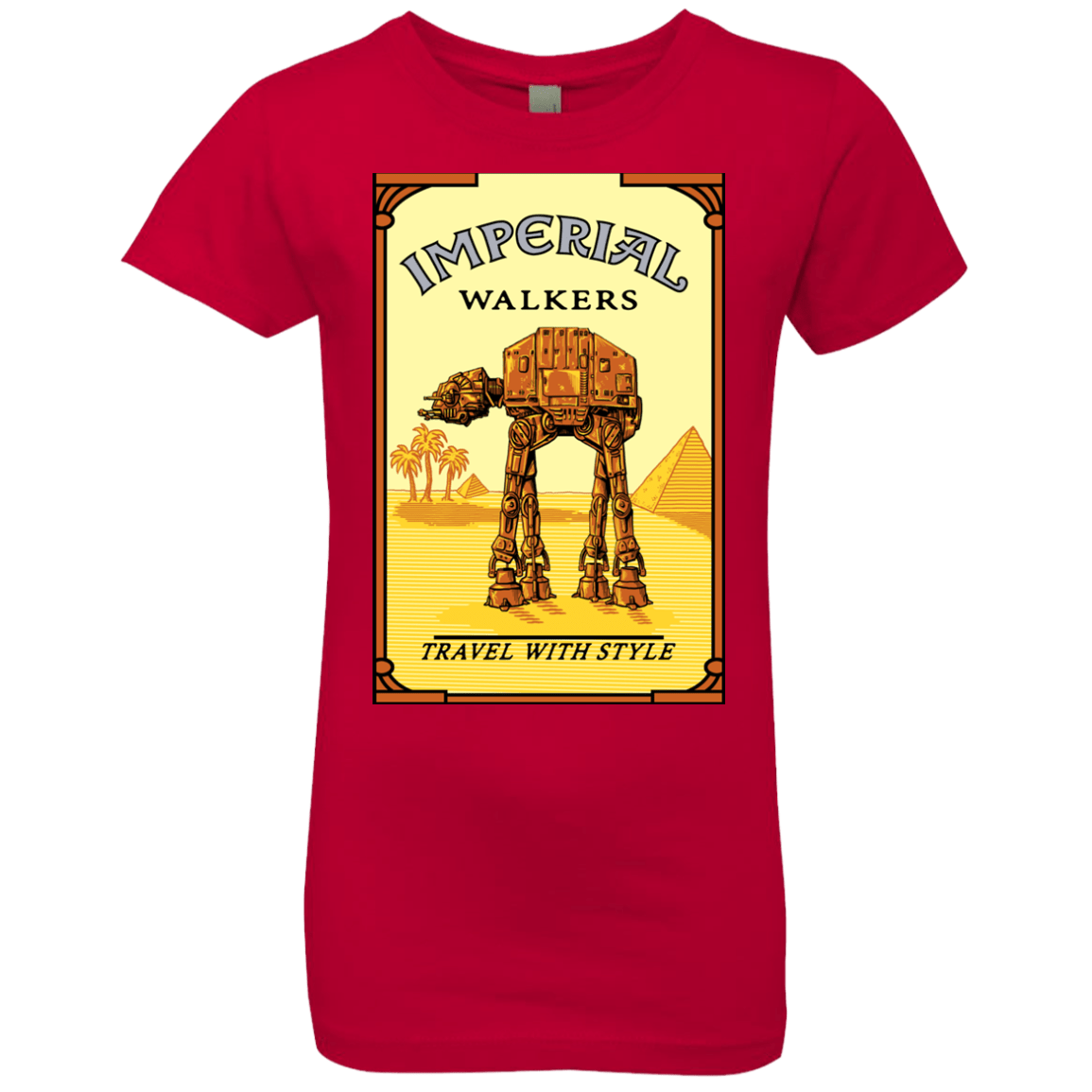 T-Shirts Red / YXS Walk Like An Egyptian Girls Premium T-Shirt