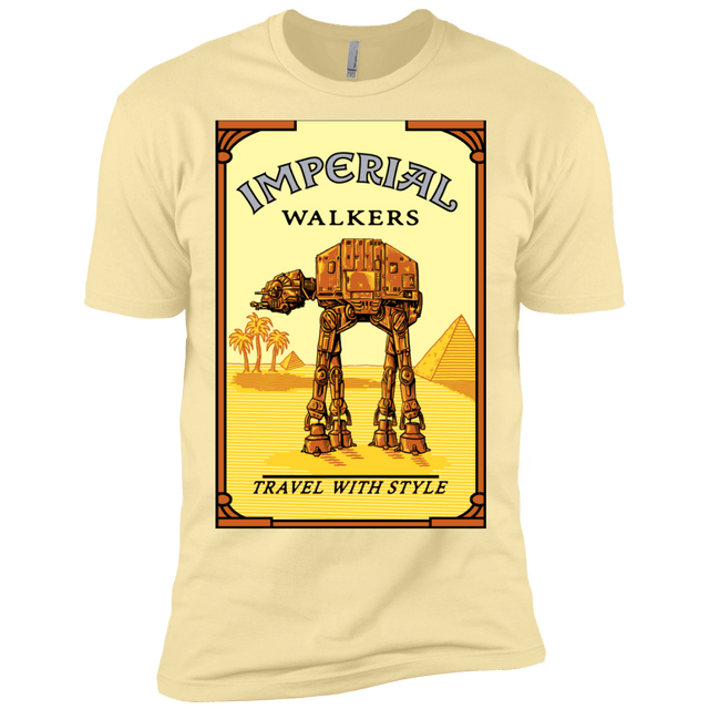 T-Shirts Banana Cream / X-Small Walk Like An Egyptian Men's Premium T-Shirt