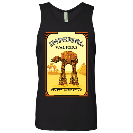 T-Shirts Black / Small Walk Like An Egyptian Men's Premium Tank Top