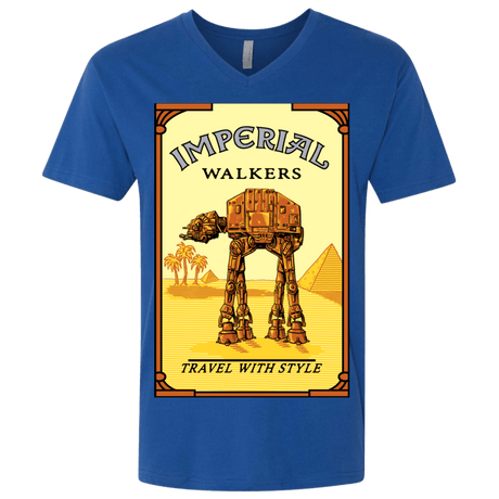 T-Shirts Royal / X-Small Walk Like An Egyptian Men's Premium V-Neck