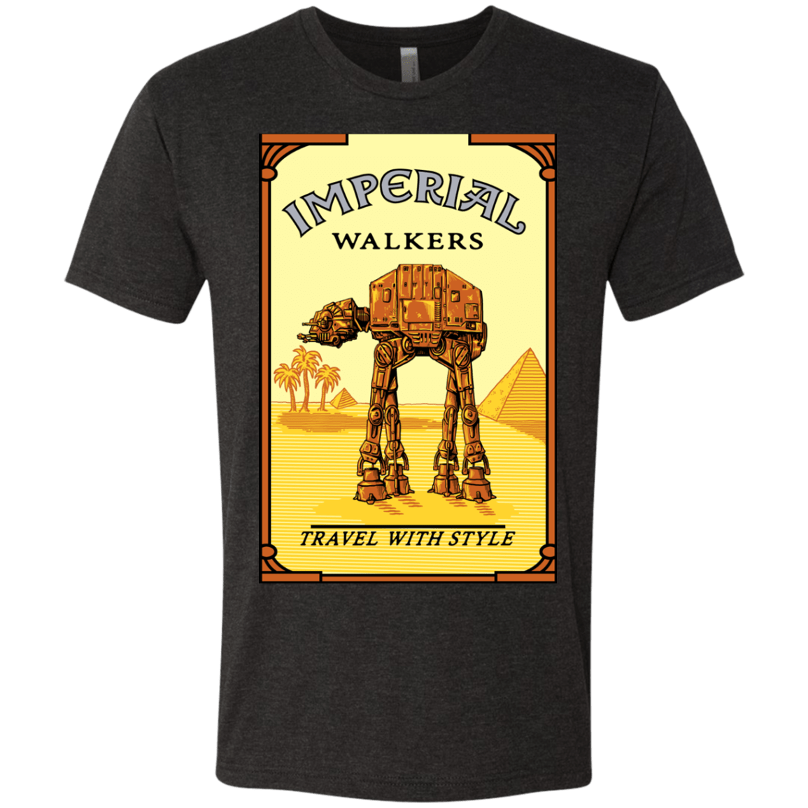 T-Shirts Vintage Black / Small Walk Like An Egyptian Men's Triblend T-Shirt