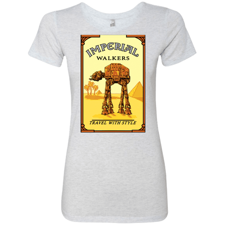 T-Shirts Heather White / Small Walk Like An Egyptian Women's Triblend T-Shirt