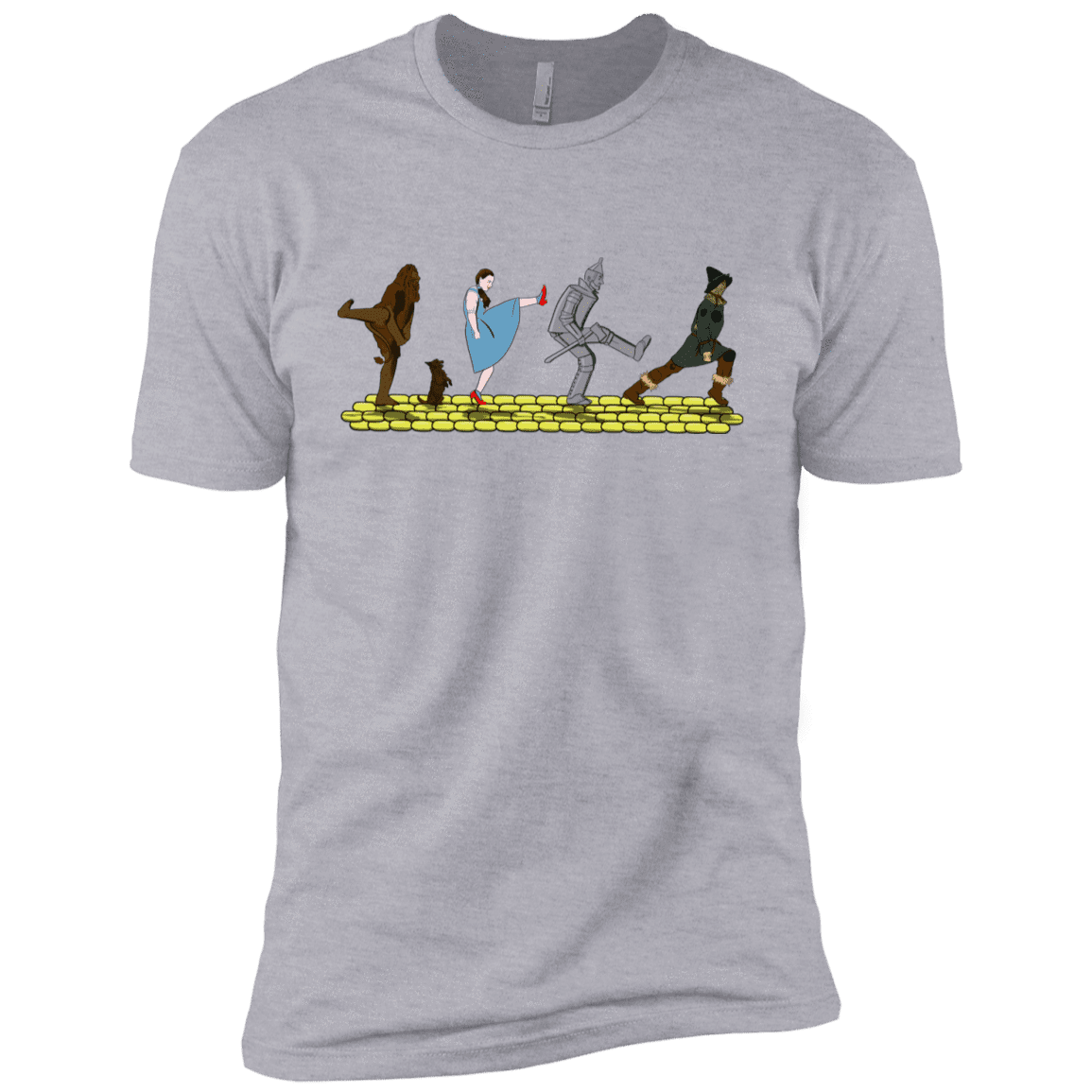 T-Shirts Heather Grey / YXS Walk to Oz Boys Premium T-Shirt