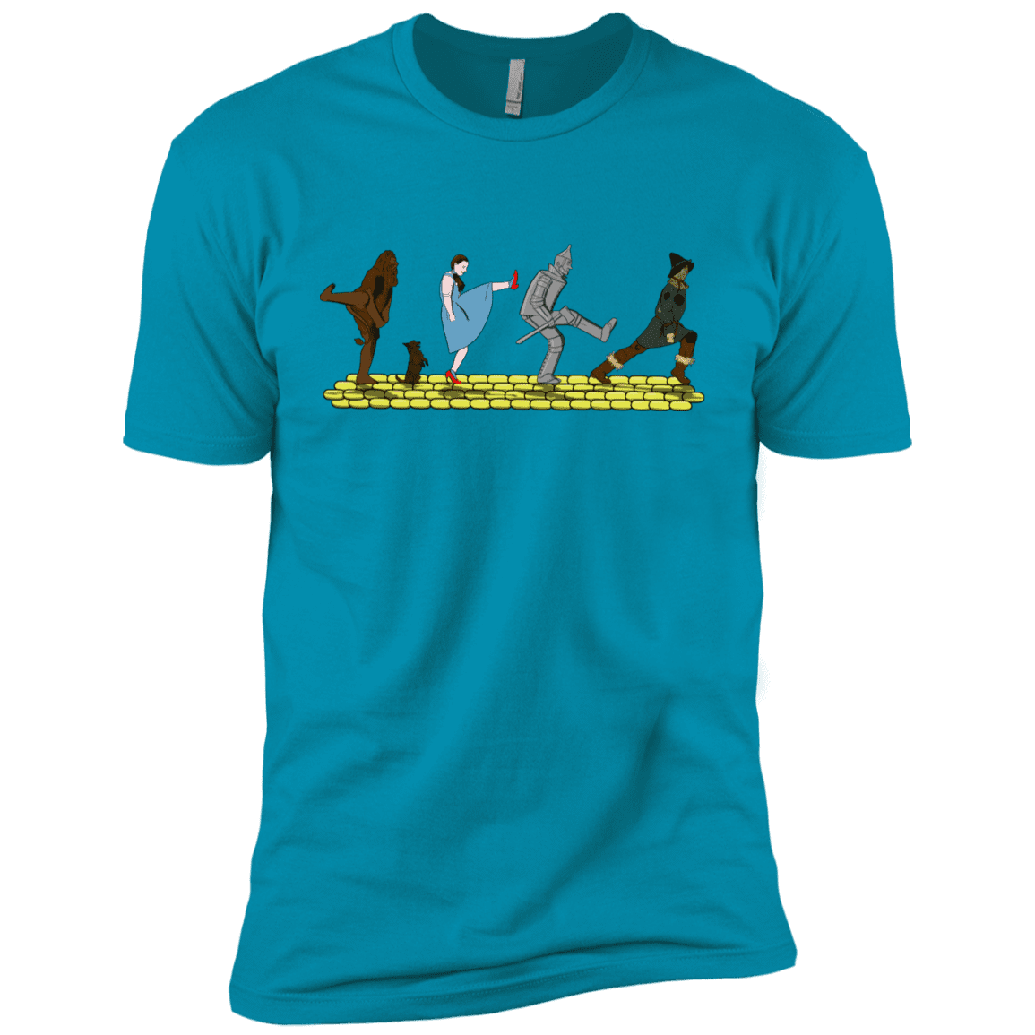 T-Shirts Turquoise / YXS Walk to Oz Boys Premium T-Shirt