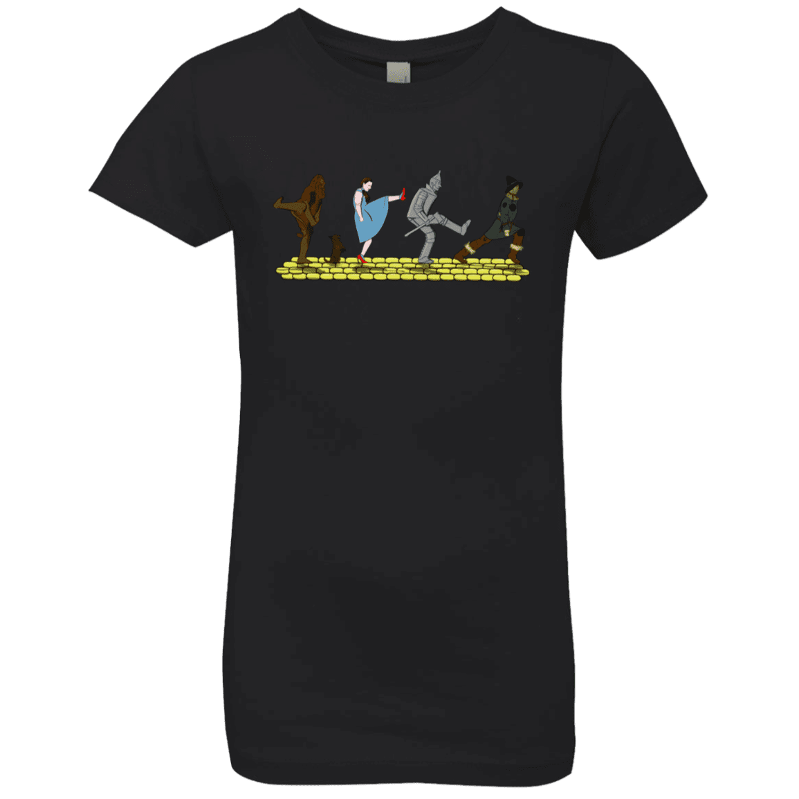 T-Shirts Black / YXS Walk to Oz Girls Premium T-Shirt