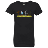 T-Shirts Black / YXS Walk to Oz Girls Premium T-Shirt