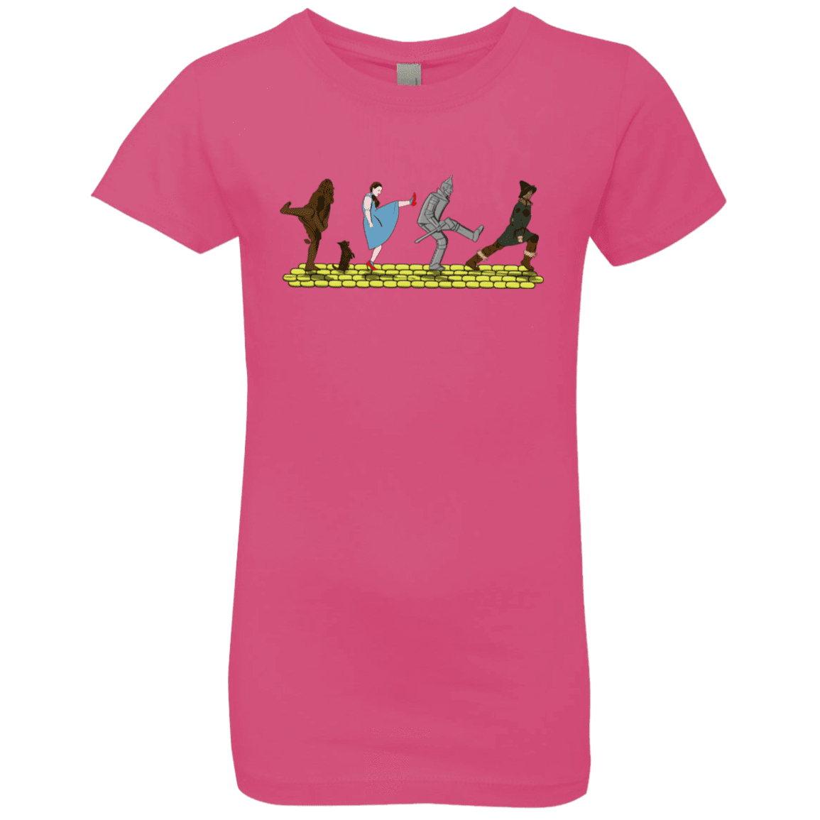 T-Shirts Hot Pink / YXS Walk to Oz Girls Premium T-Shirt