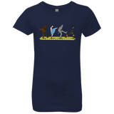 T-Shirts Midnight Navy / YXS Walk to Oz Girls Premium T-Shirt