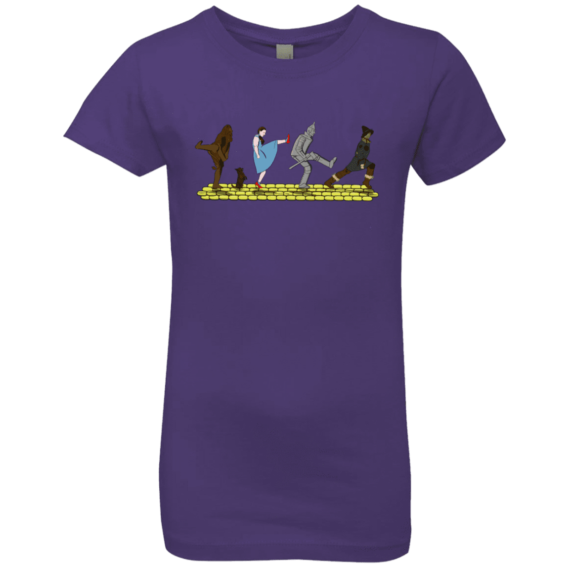 T-Shirts Purple Rush / YXS Walk to Oz Girls Premium T-Shirt