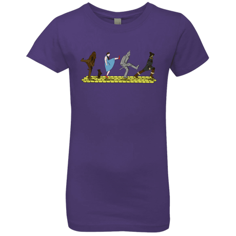 T-Shirts Purple Rush / YXS Walk to Oz Girls Premium T-Shirt