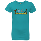 T-Shirts Tahiti Blue / YXS Walk to Oz Girls Premium T-Shirt