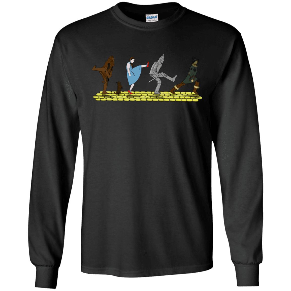 T-Shirts Black / S Walk to Oz Men's Long Sleeve T-Shirt