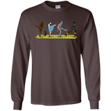 T-Shirts Dark Chocolate / S Walk to Oz Men's Long Sleeve T-Shirt