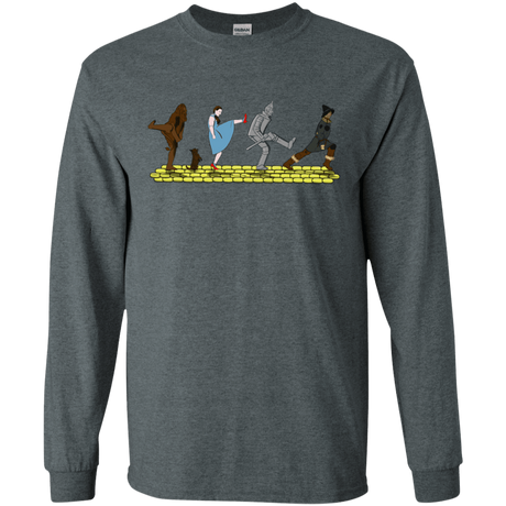 T-Shirts Dark Heather / S Walk to Oz Men's Long Sleeve T-Shirt