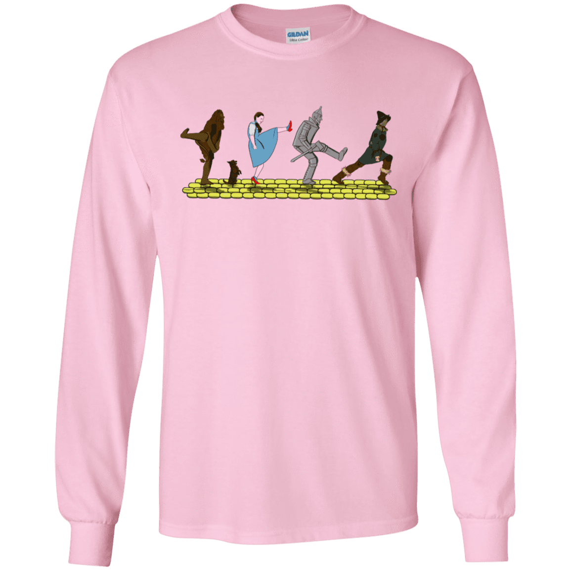 T-Shirts Light Pink / S Walk to Oz Men's Long Sleeve T-Shirt