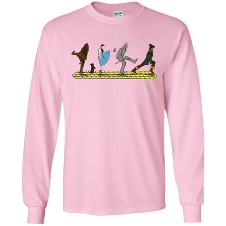 T-Shirts Light Pink / S Walk to Oz Men's Long Sleeve T-Shirt