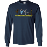 T-Shirts Navy / S Walk to Oz Men's Long Sleeve T-Shirt