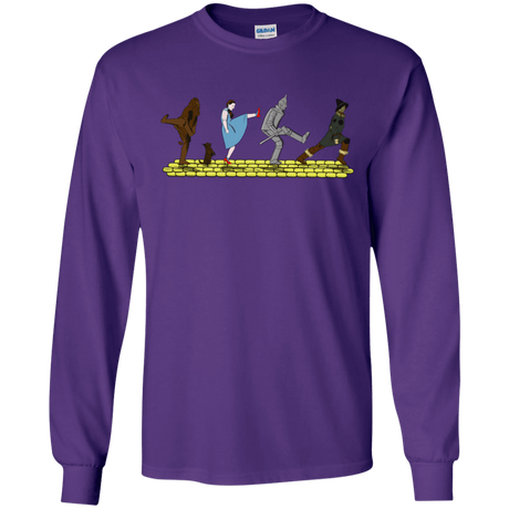 T-Shirts Purple / S Walk to Oz Men's Long Sleeve T-Shirt