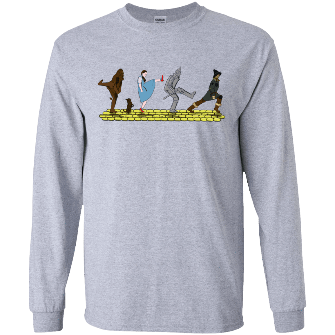 T-Shirts Sport Grey / S Walk to Oz Men's Long Sleeve T-Shirt