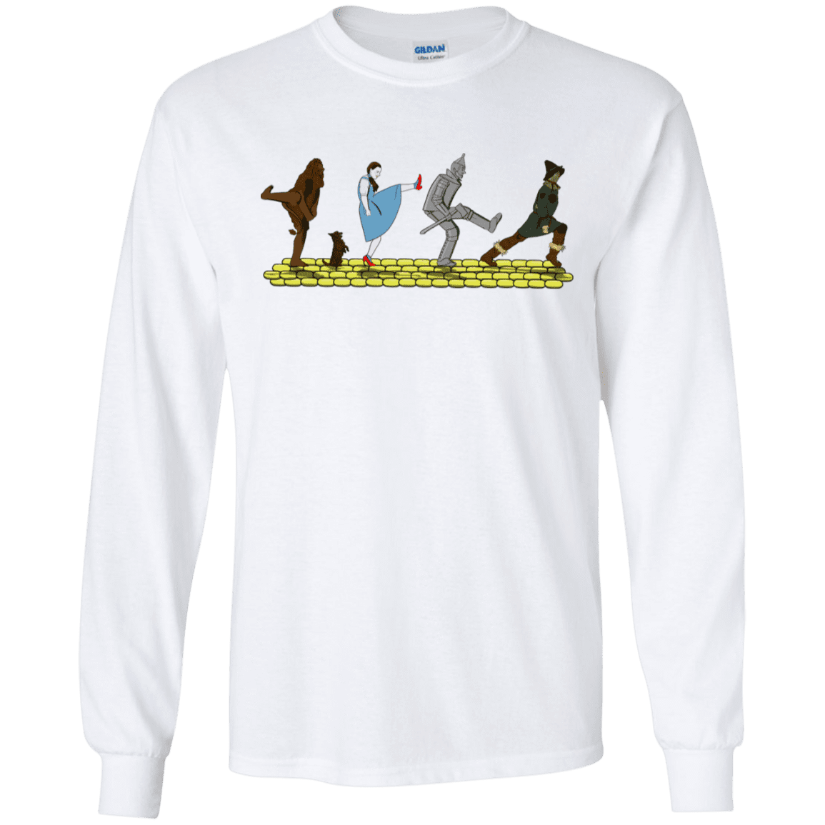 T-Shirts White / S Walk to Oz Men's Long Sleeve T-Shirt