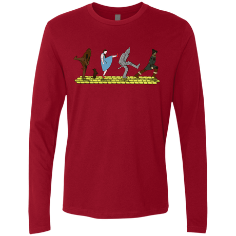 T-Shirts Cardinal / S Walk to Oz Men's Premium Long Sleeve