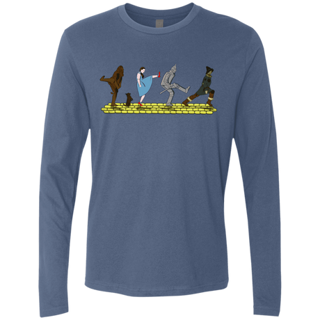 T-Shirts Indigo / S Walk to Oz Men's Premium Long Sleeve