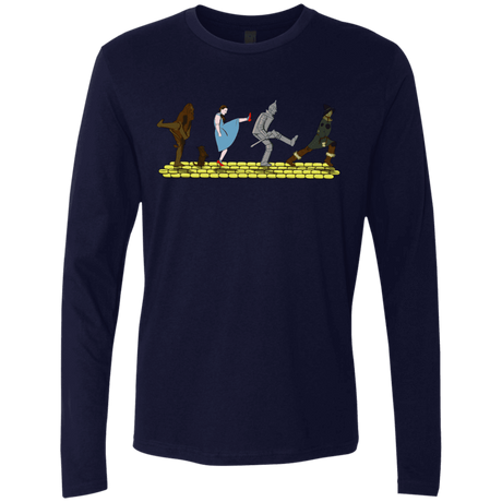 T-Shirts Midnight Navy / S Walk to Oz Men's Premium Long Sleeve