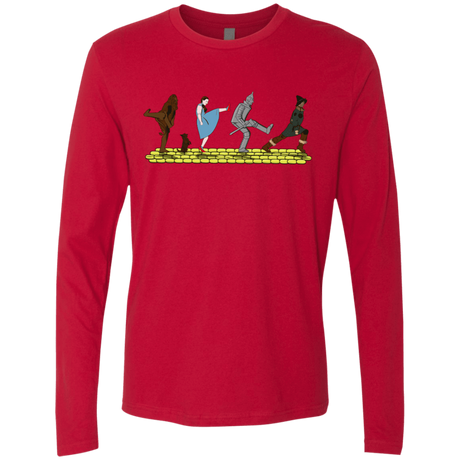 T-Shirts Red / S Walk to Oz Men's Premium Long Sleeve