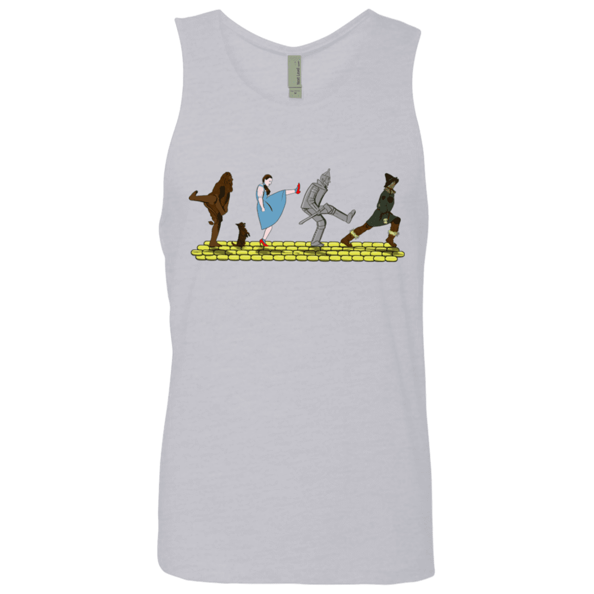 T-Shirts Heather Grey / S Walk to Oz Men's Premium Tank Top