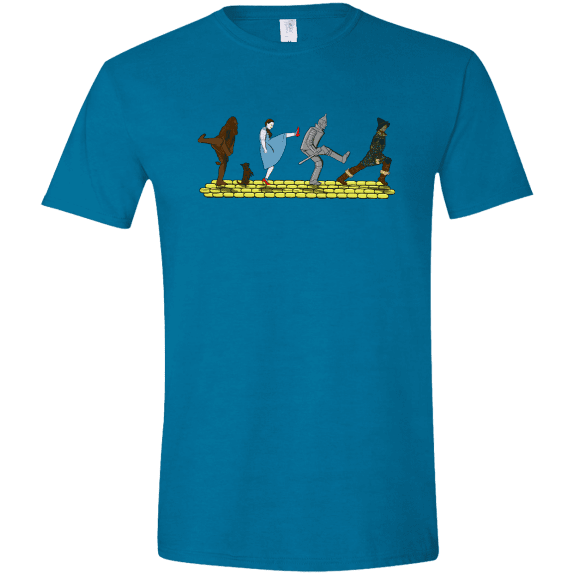 T-Shirts Antique Sapphire / S Walk to Oz Men's Semi-Fitted Softstyle