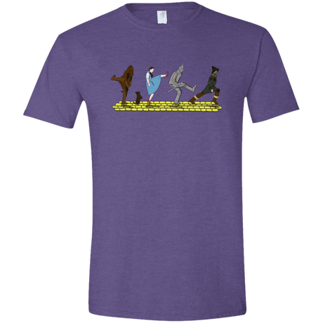 T-Shirts Heather Purple / S Walk to Oz Men's Semi-Fitted Softstyle