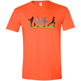 T-Shirts Orange / S Walk to Oz Men's Semi-Fitted Softstyle