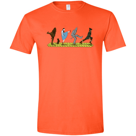 T-Shirts Orange / S Walk to Oz Men's Semi-Fitted Softstyle