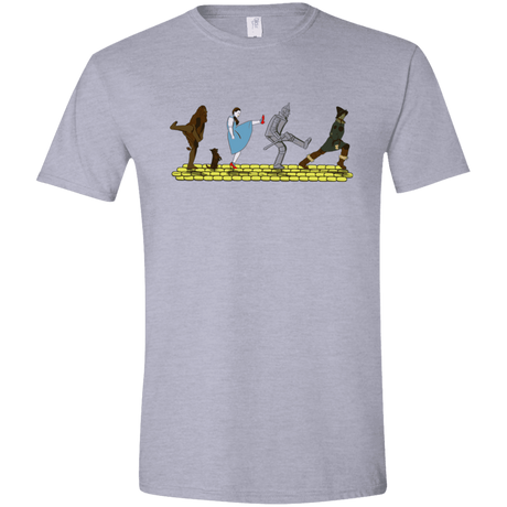 T-Shirts Sport Grey / X-Small Walk to Oz Men's Semi-Fitted Softstyle
