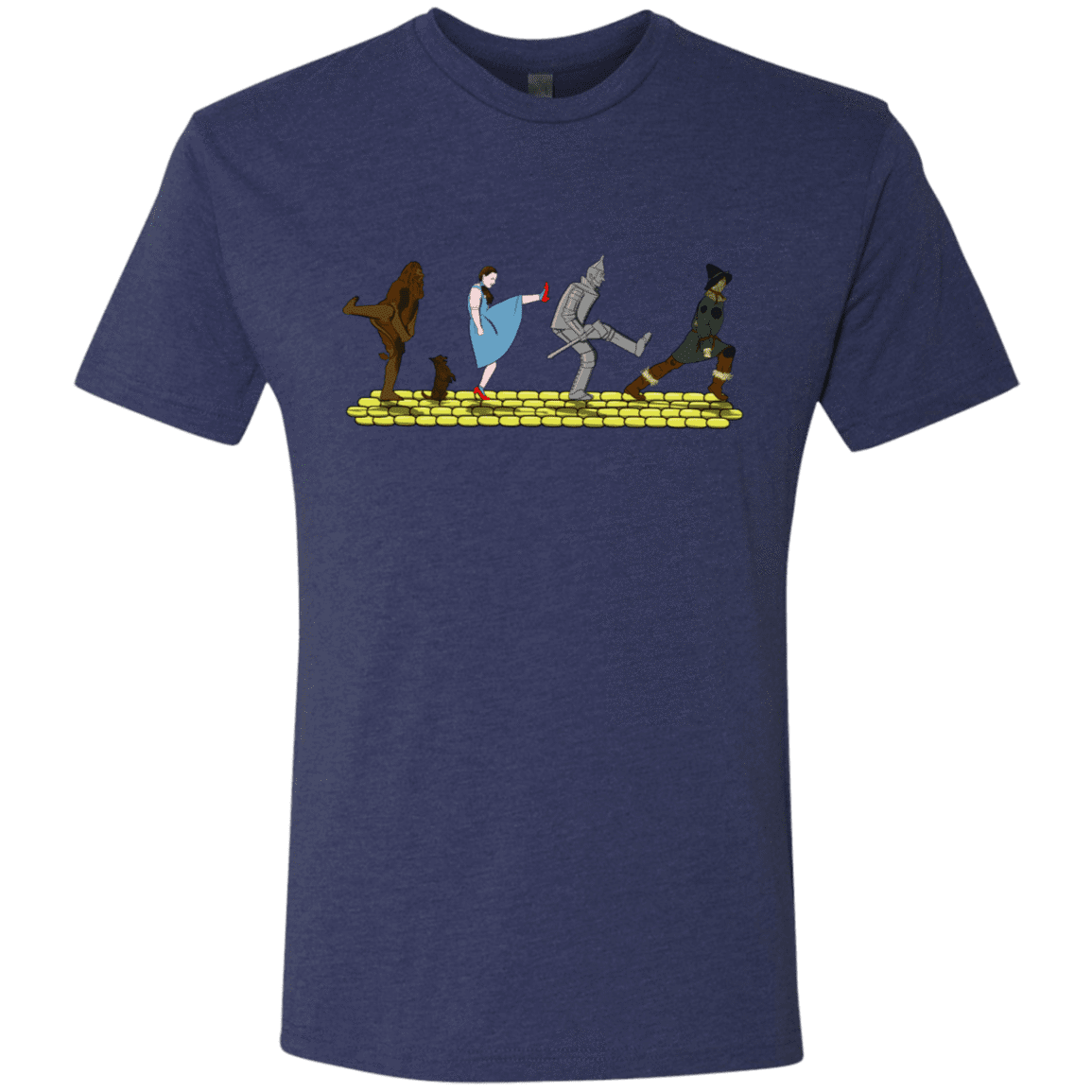 T-Shirts Vintage Navy / S Walk to Oz Men's Triblend T-Shirt