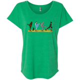 T-Shirts Envy / X-Small Walk to Oz Triblend Dolman Sleeve