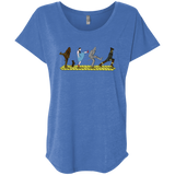 T-Shirts Vintage Royal / X-Small Walk to Oz Triblend Dolman Sleeve