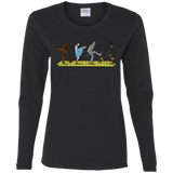 T-Shirts Black / S Walk to Oz Women's Long Sleeve T-Shirt