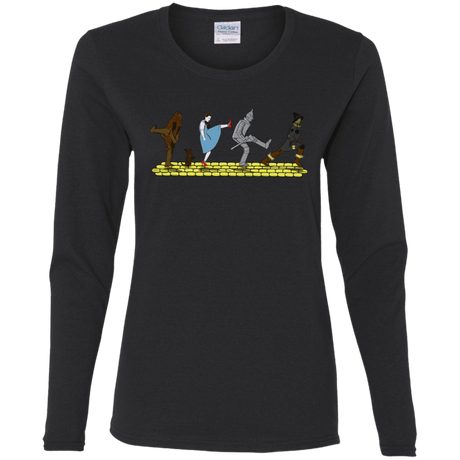 T-Shirts Black / S Walk to Oz Women's Long Sleeve T-Shirt