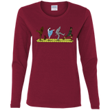 T-Shirts Cardinal / S Walk to Oz Women's Long Sleeve T-Shirt