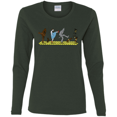 T-Shirts Forest / S Walk to Oz Women's Long Sleeve T-Shirt