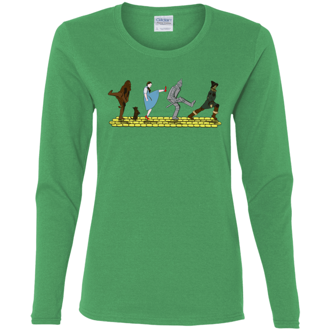 T-Shirts Irish Green / S Walk to Oz Women's Long Sleeve T-Shirt